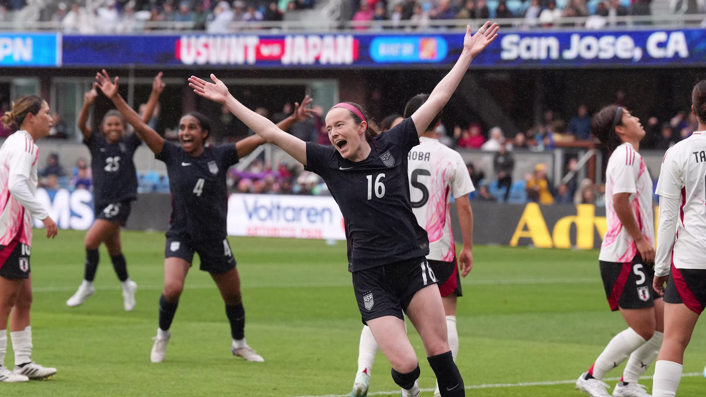 USWNT Defeat Japan 2-1 in Opening Series Match