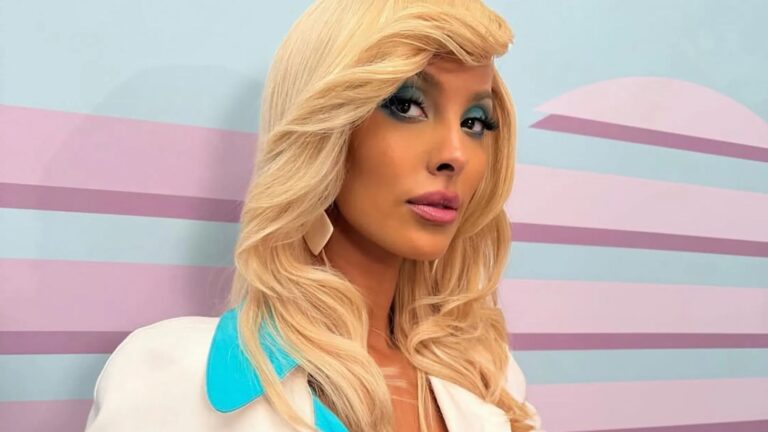 Maya Jama Transforms: Sexy Weather Girl & 80s Newsreader Ad